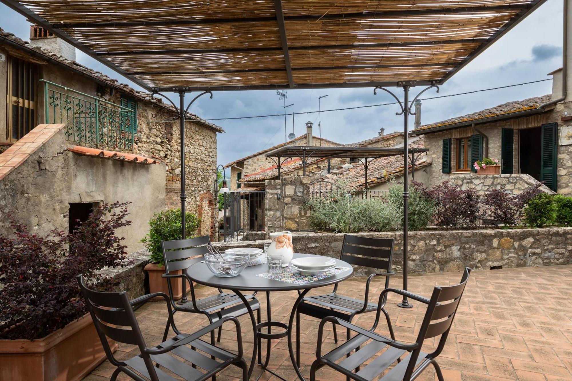 Vila Borgo A Monti Di Sotto Gaiole in Chianti Exteriér fotografie