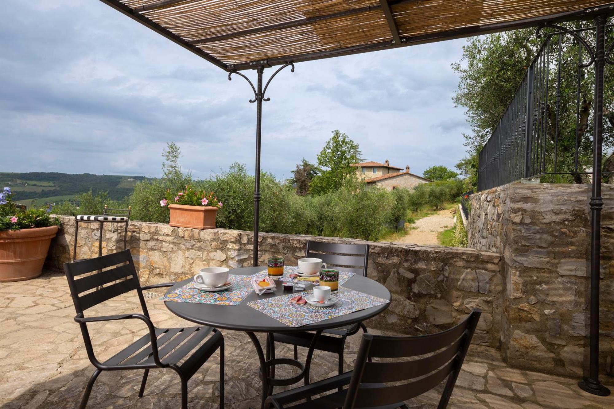 Vila Borgo A Monti Di Sotto Gaiole in Chianti Exteriér fotografie