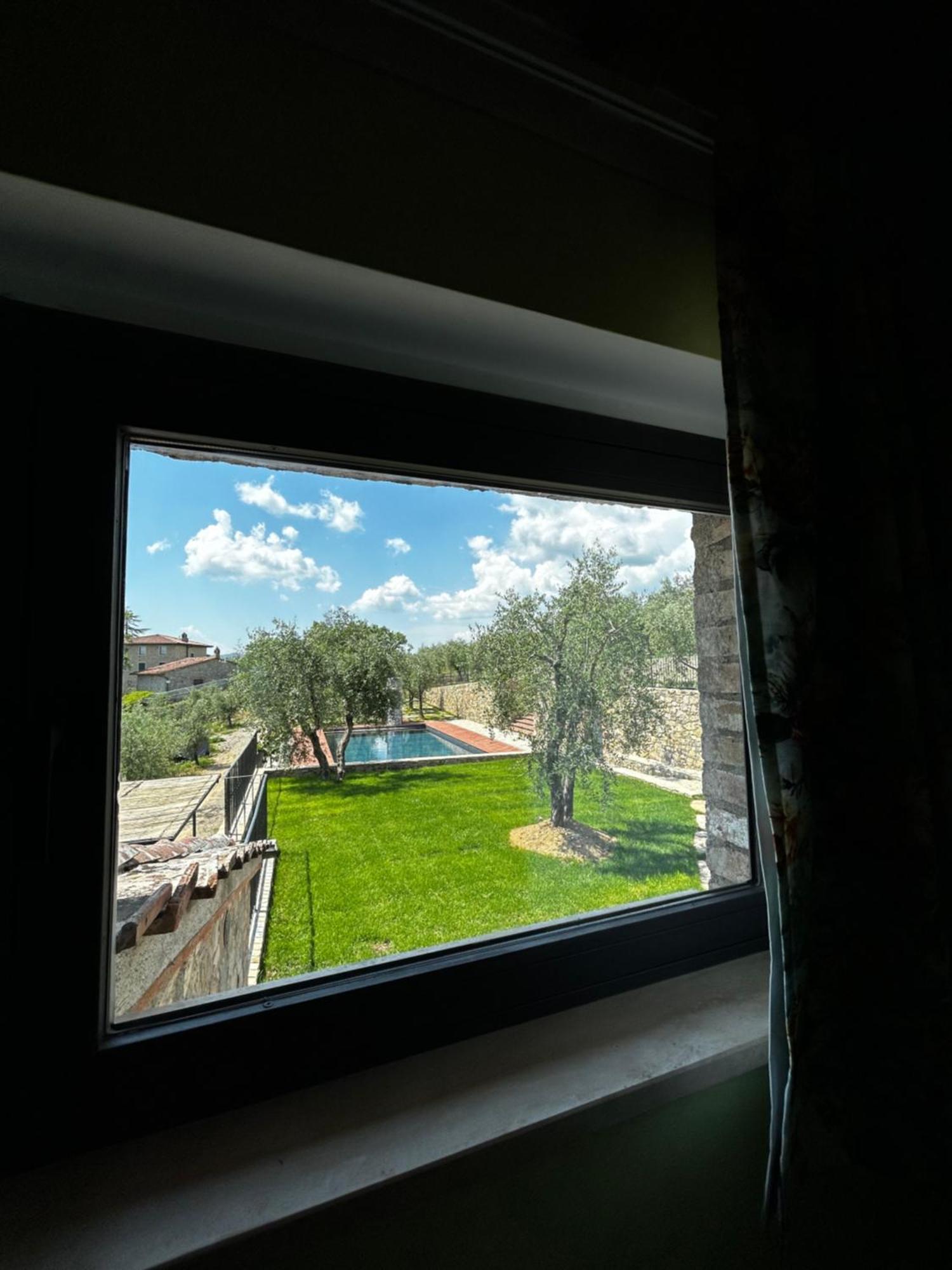 Vila Borgo A Monti Di Sotto Gaiole in Chianti Exteriér fotografie