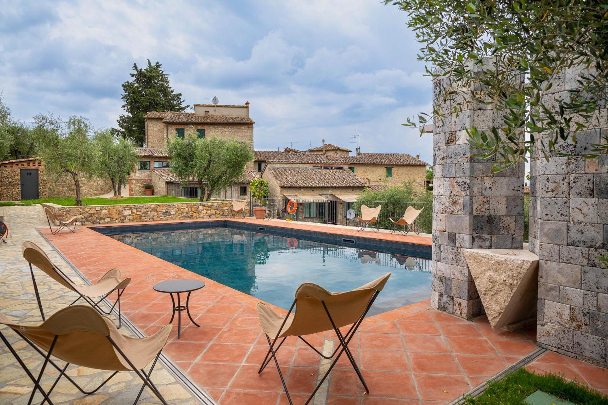 Vila Borgo A Monti Di Sotto Gaiole in Chianti Exteriér fotografie