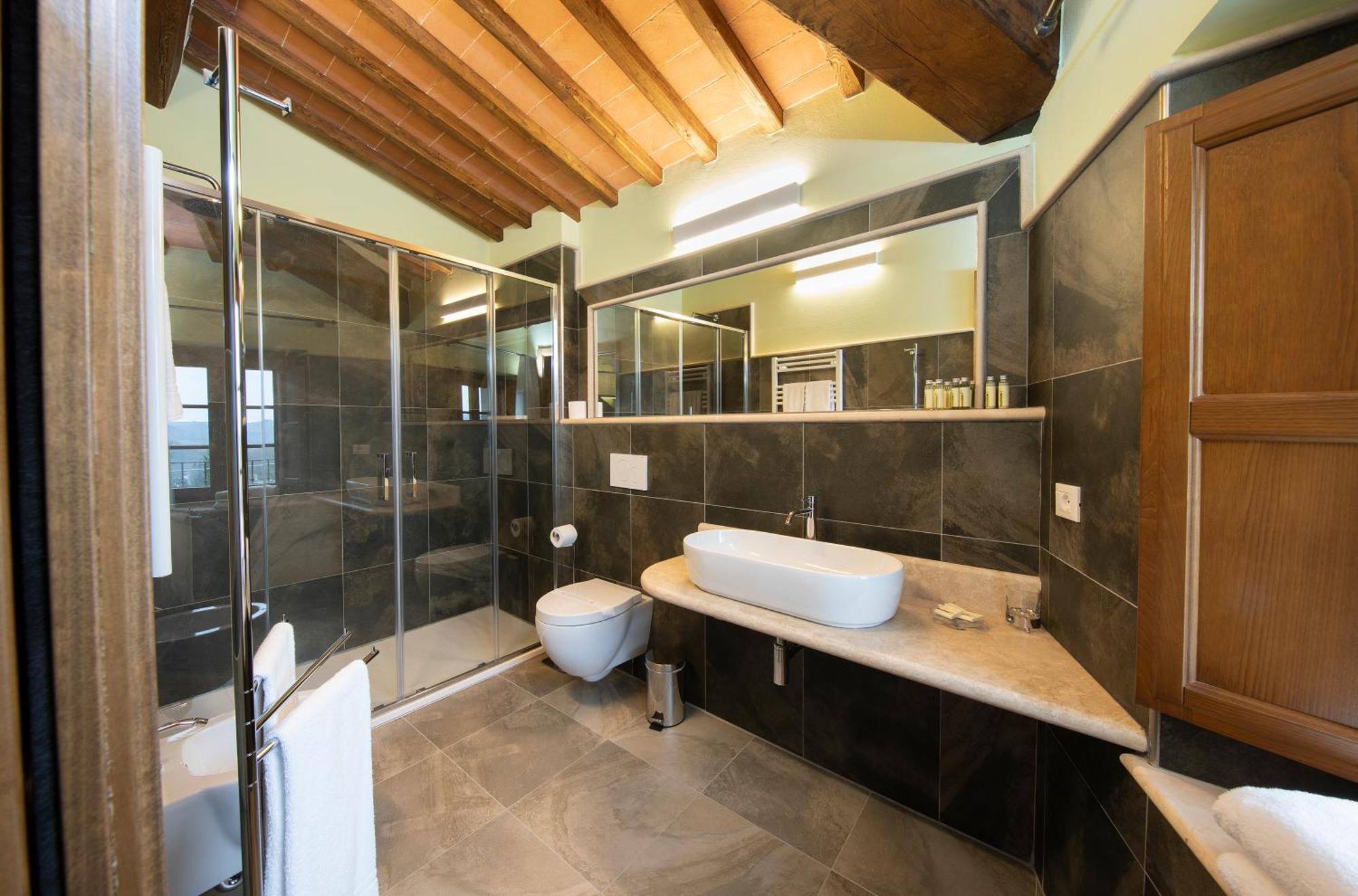 Vila Borgo A Monti Di Sotto Gaiole in Chianti Exteriér fotografie